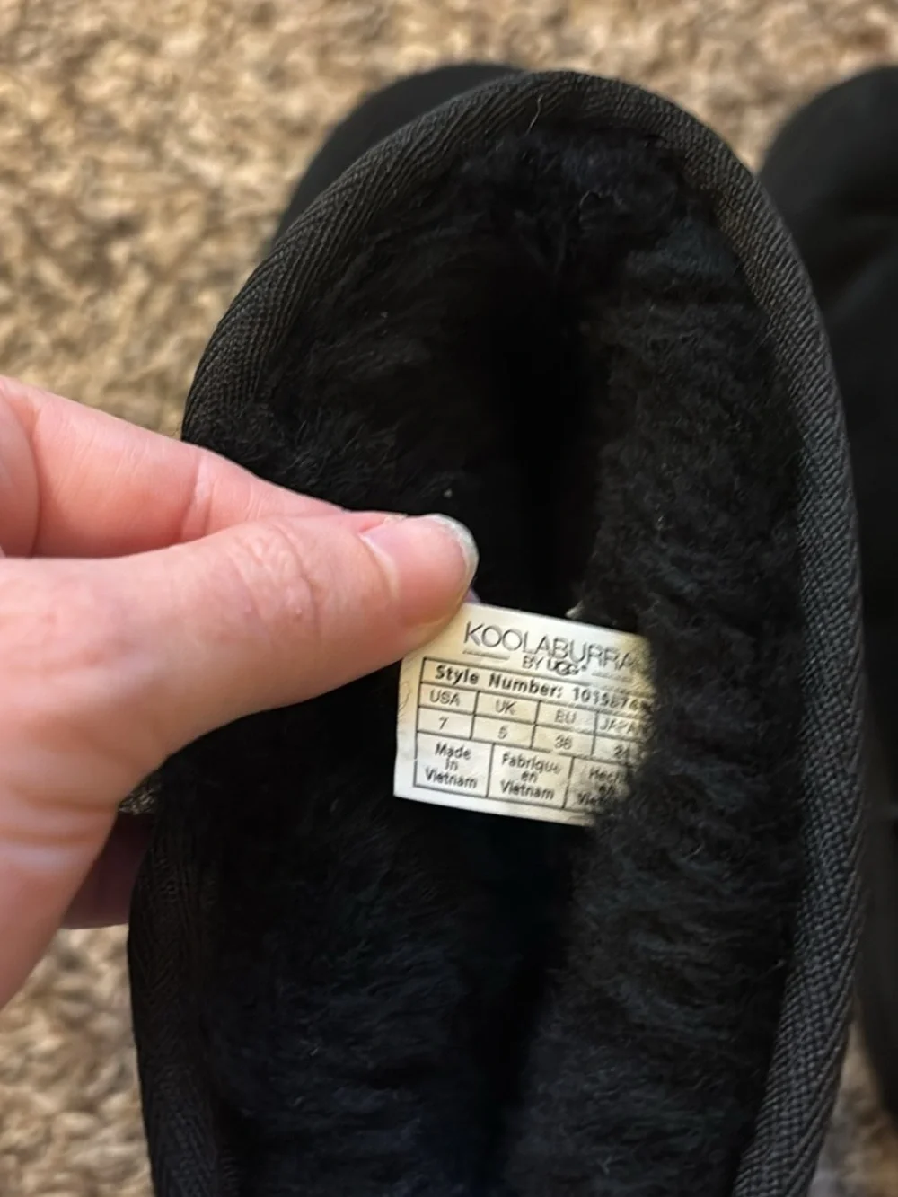 Koolaburra Black Bow Boots